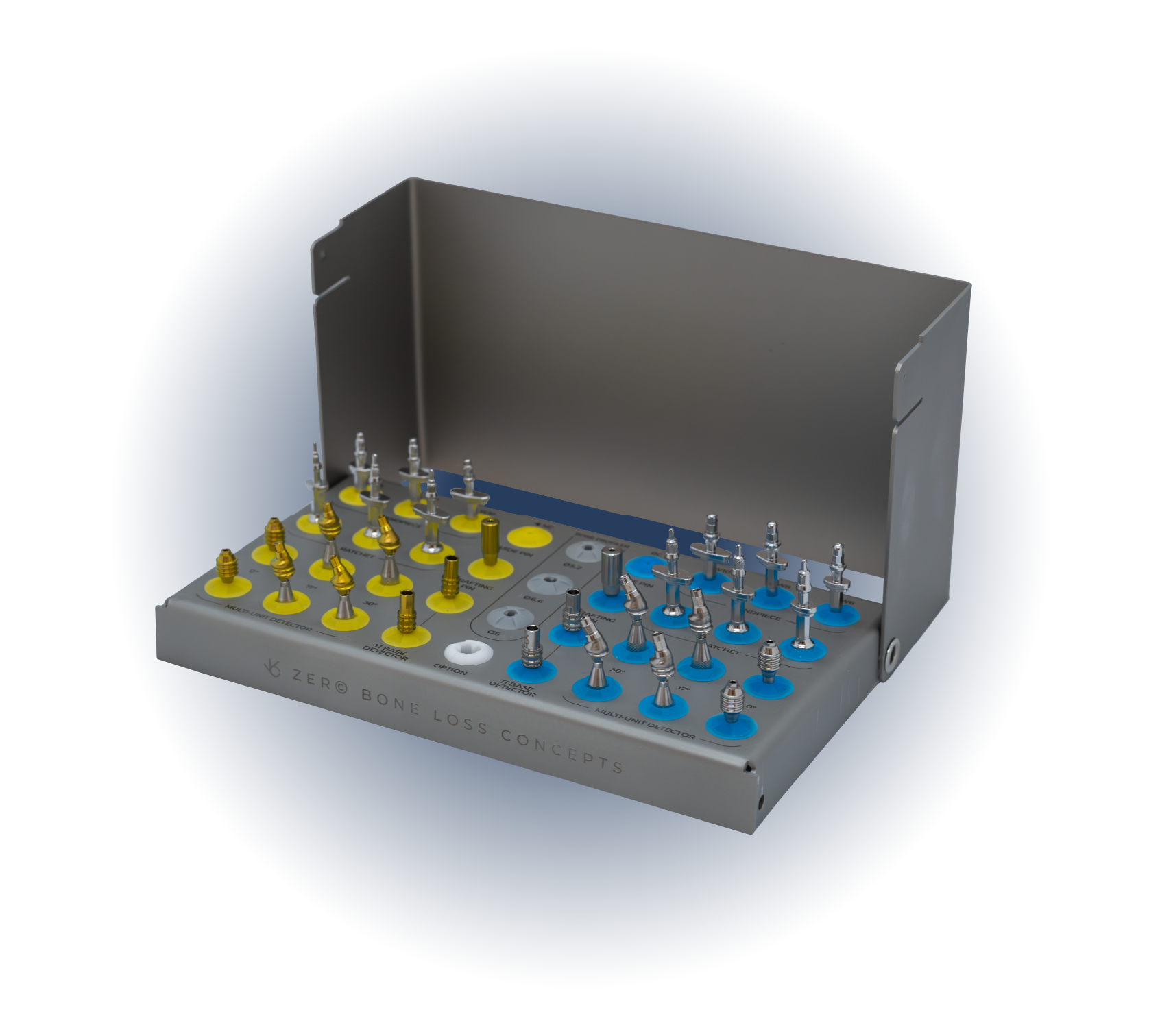 zero bone loss concepts kit blue diamond